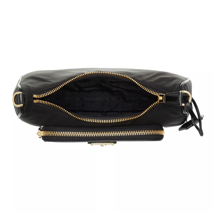 Prada small black online shoulder bag