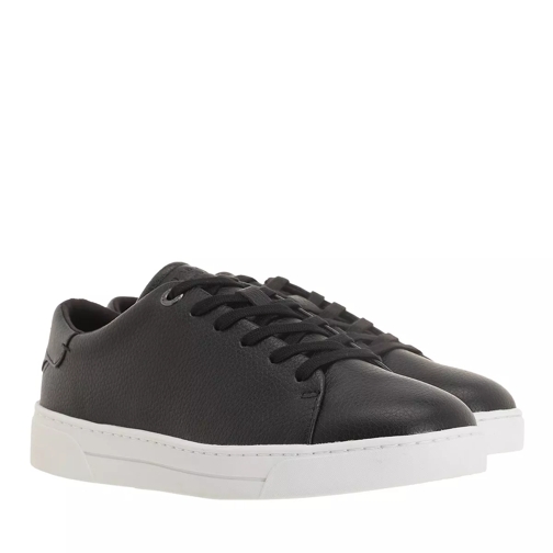 Ted Baker Kimmii Tumbled Leather Trainer black Low-Top Sneaker