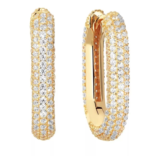 Sif Jakobs Jewellery Capri Medio Earrings 18 Carat Yellow Gold Creole