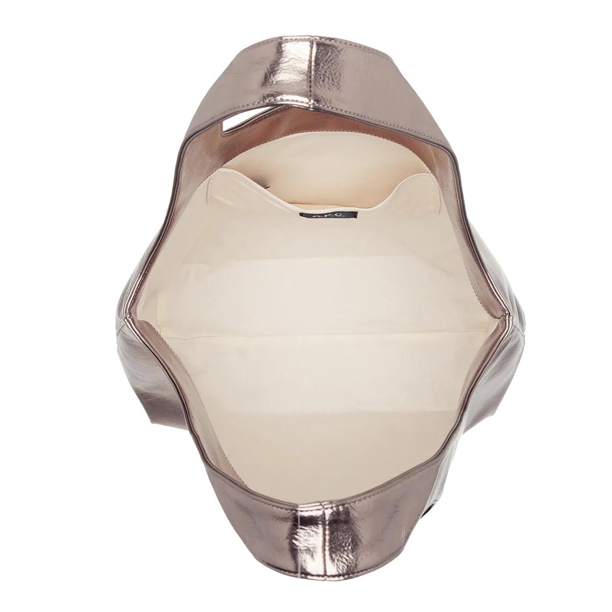 Thumbnail - A.P.C. Shopper - Tote Ninon - Gr. unisize - in Silber - für Damen