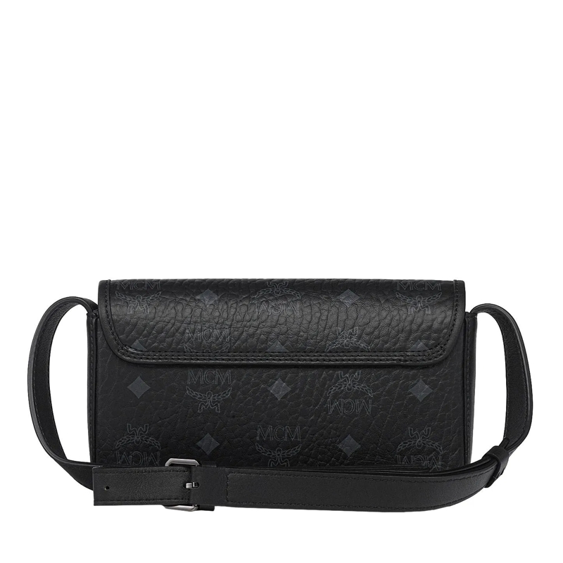 MCM Handytasche Aren Visetos Lanyard Fff Bk Black(Image 8)