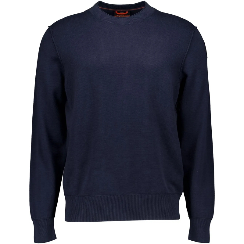 Parajumpers Weste Parajumpers Basic Braw Truien Donkerblauw Pmknkc04 blau
