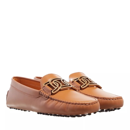 Tod's Gommino Moccasins Kate Leather Brown Driver