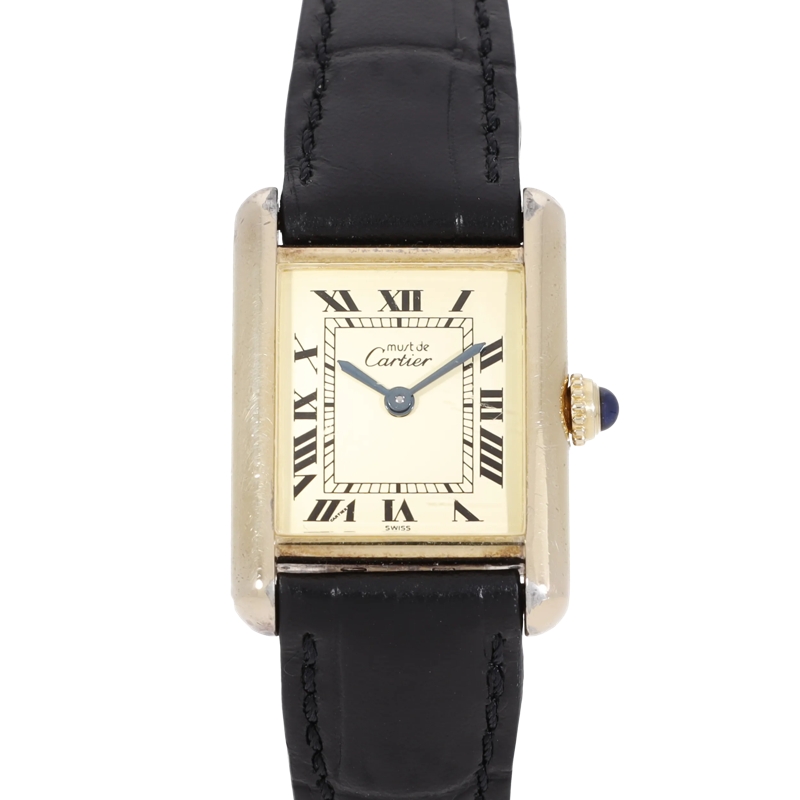 Cartier Automatikuhr Tank Beige