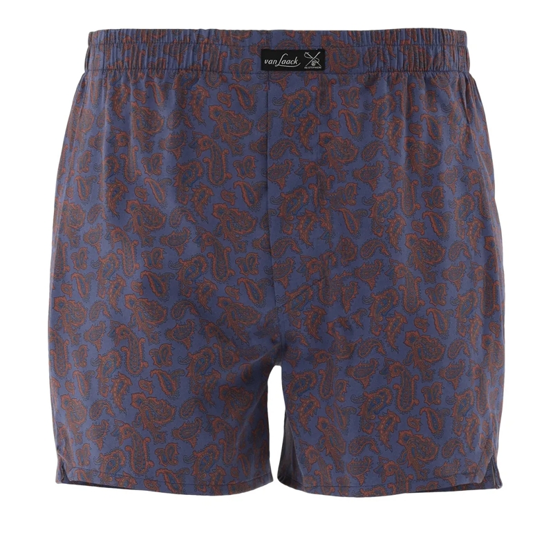 VAN LAACK  Boxer Druck dunkel-blau