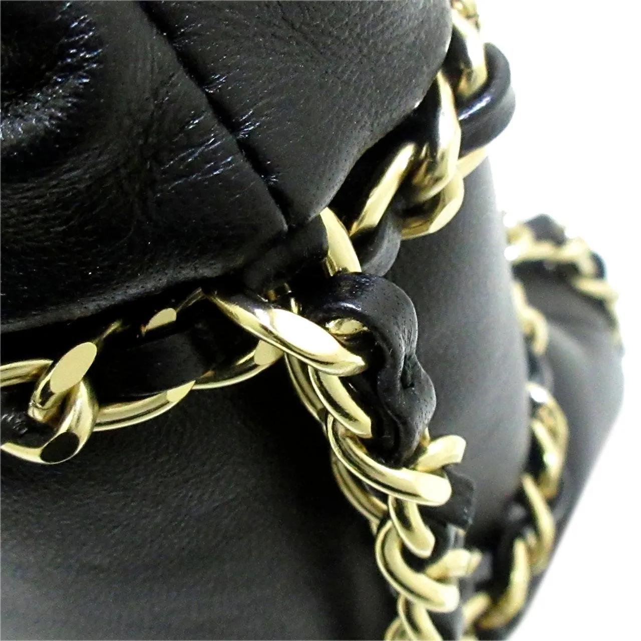 Thumbnail - Chanel Hobo Bags - CC Chain Lambskin Leather Bucket Bag - Gr. unisize - in Schwarz - für Damen