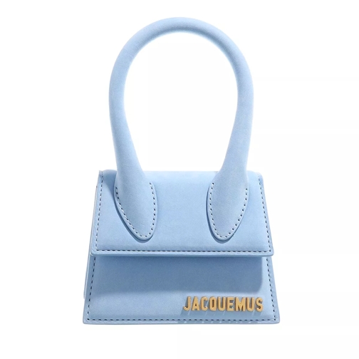 Jacquemus Le Chiquito Mini Handbag Leather Light Blue Mikrotasche