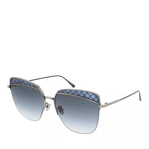 Bottega Veneta BV0250S-001 59 Sunglass WOMAN METAL SILVER Sunglasses