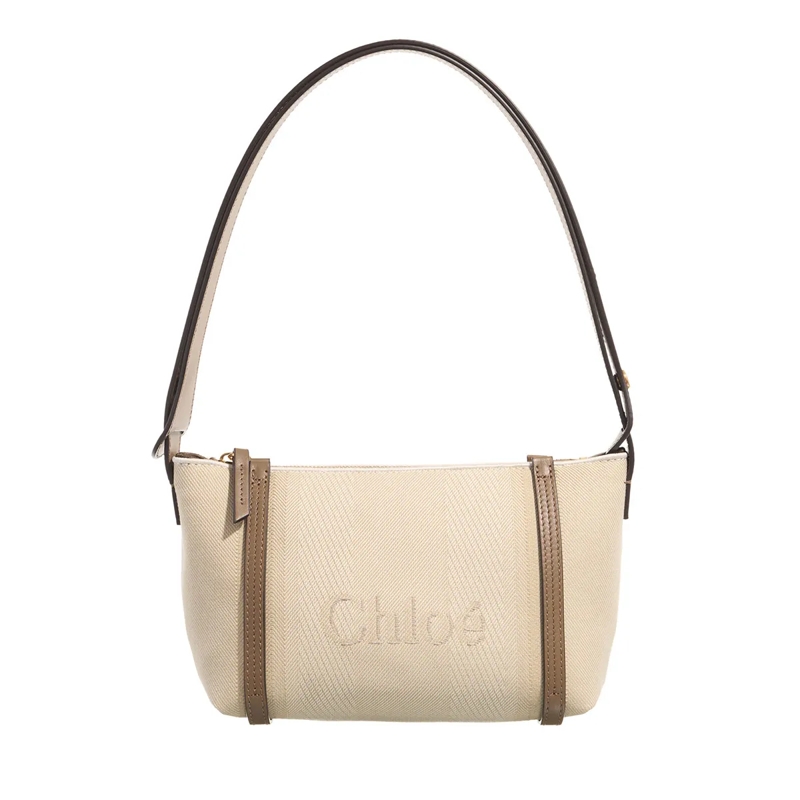 Chloé Schultertasche Carry Shoulderbag Vegetal Beige