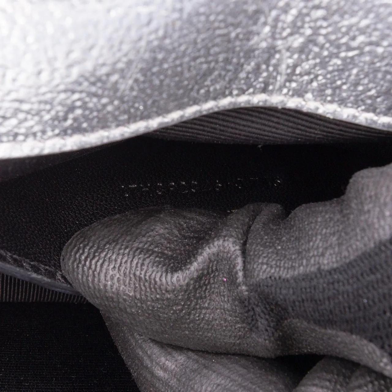 Thumbnail - Saint Laurent Hobo Bags - Metallic Leather Crossbody - Gr. unisize - in Silber - für Damen