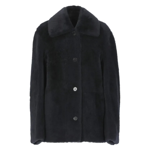 Jil Sander Dark Blue Rick Owens Fur Blue 