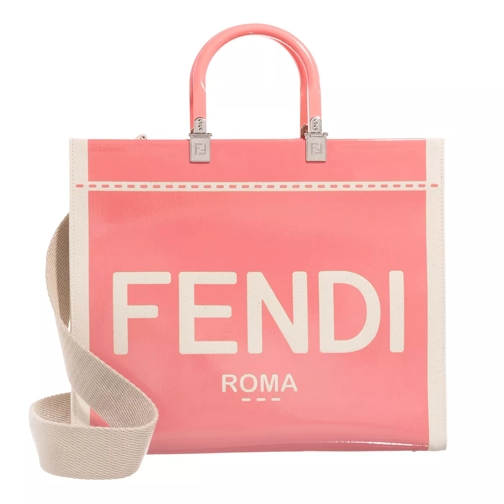 Fendi Sunshine Medium Shopper Pink Tote