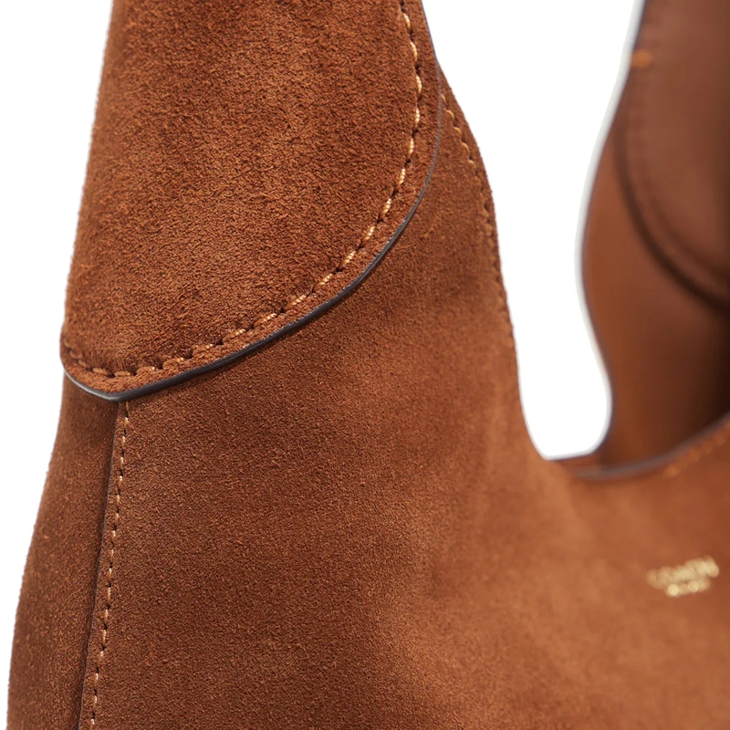 Coach Schultertasche Suede Brooklyn Shoulder Bag 28 Warm Brown(Image 4)