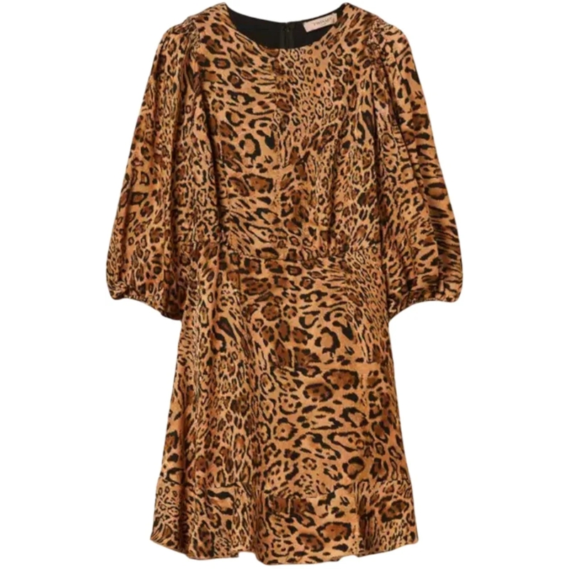 Twin-Set Robe midi Dresses Coffee braun