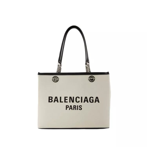 Balenciaga Duty Free Tote Bag M - Cotton - Beige Neutrals Draagtas