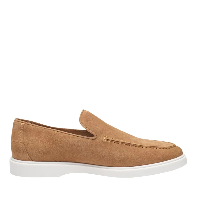 Heinrich Dinkelacker Loafer Loafer Genua Plain Loafer V hell-braun