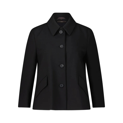 windsor. Blazer Crêpe Kurzblazer Jacke Schwarz