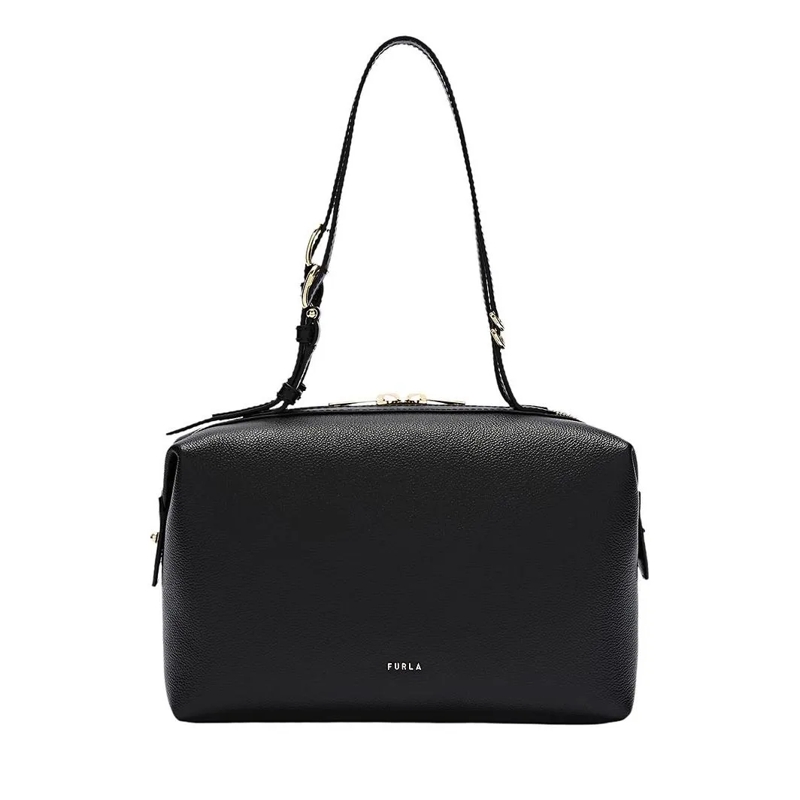 Furla Schoudertas Furla Double M Boston Bag Nero