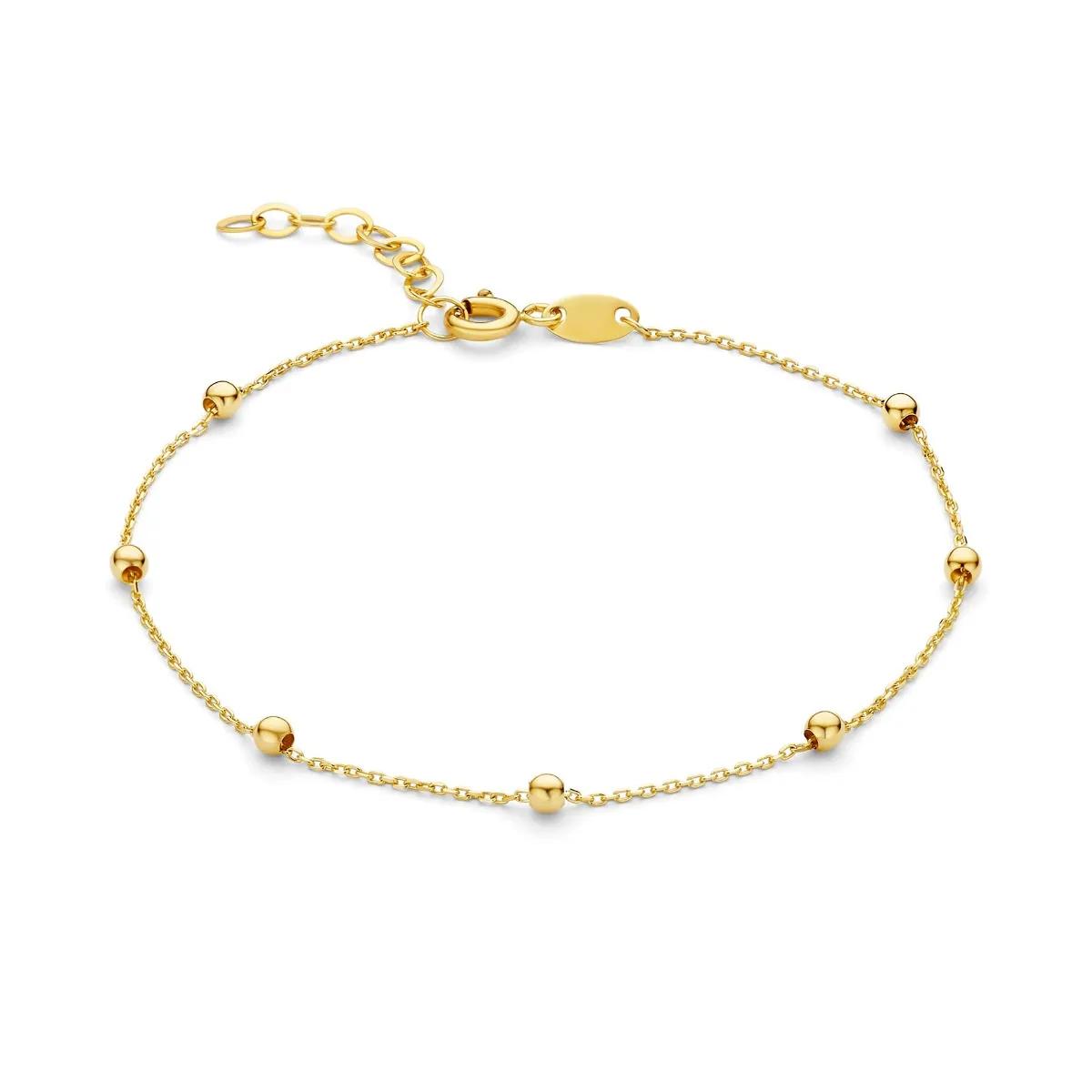 BELORO Armbänder - Beloro Jewels Della Spiga Dani 375er Goldarmband B - Gr. ONE SIZE - in Gold - für Damen