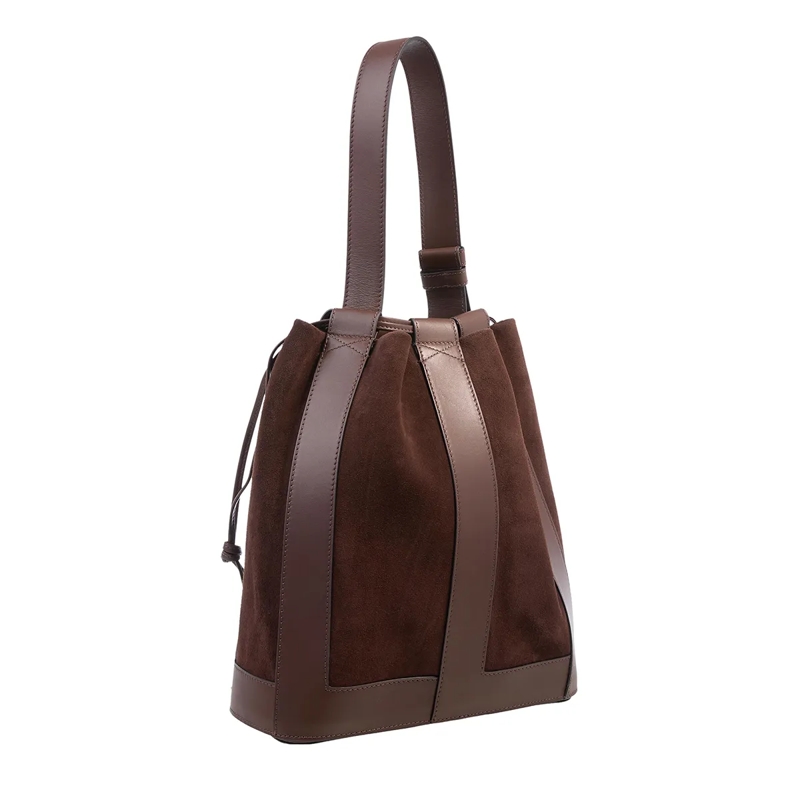 Lancel Bucket Bag Elles Suede Animation - M Bucket Bag Coconut(Image 3)