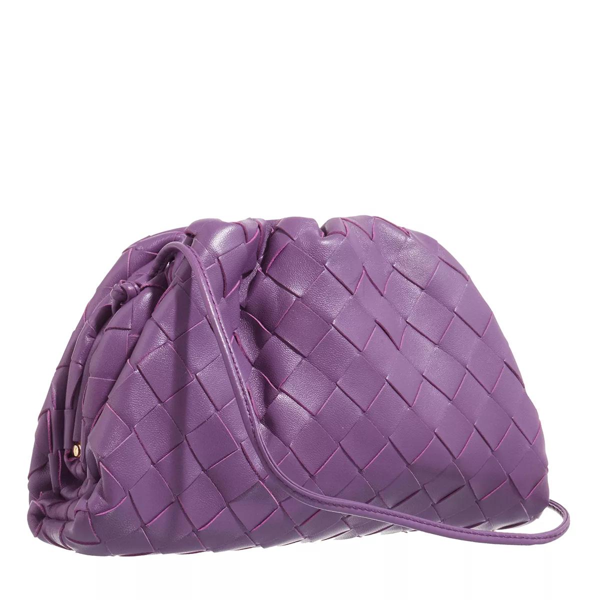 Bottega Veneta Crossbody bags The Mini Pouch in paars