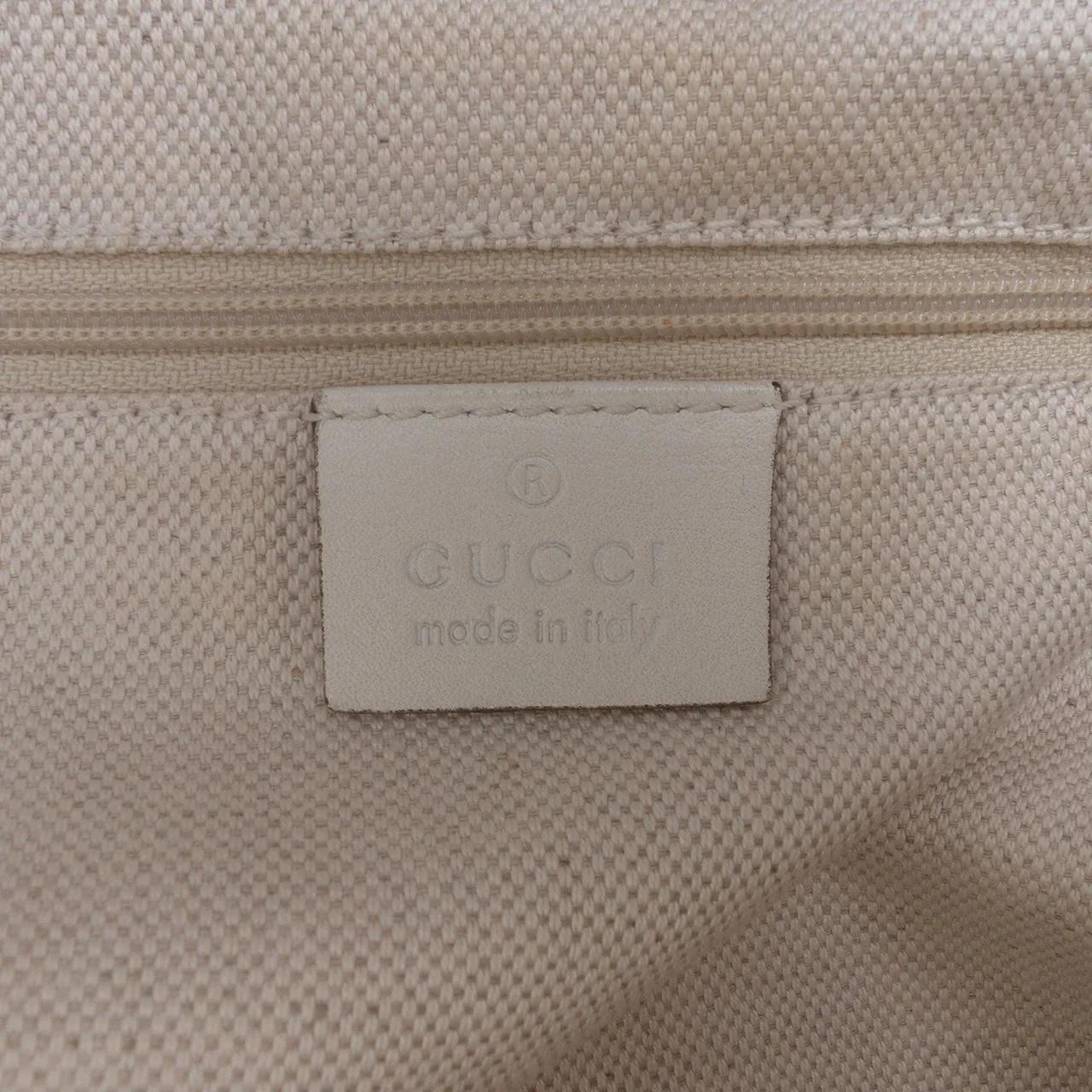 Thumbnail - Gucci Shopper - Large Diamante Raffia Sukey Tote - Gr. unisize - in Weiß - für Damen