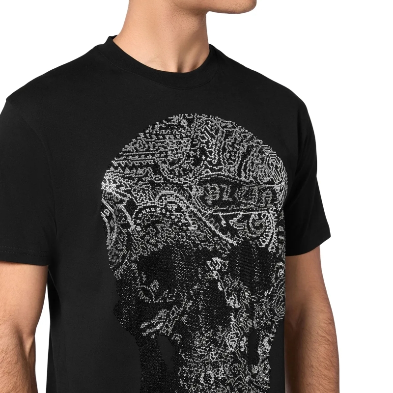 Philipp Plein T-Shirt T-Shirt Rundhalsausschnitt Ss Skull schwarz(Image 5)