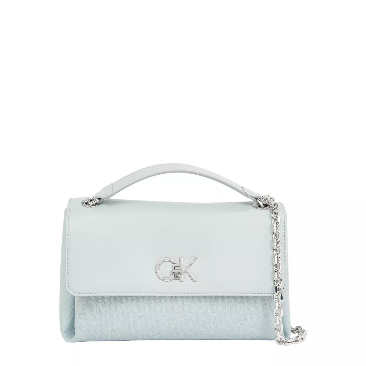 Calvin Klein Crossbody Bags - Calvin Klein Re-Lock damen Umhängetasche Blau K60K - Gr. unisize - in Blau - für Damen