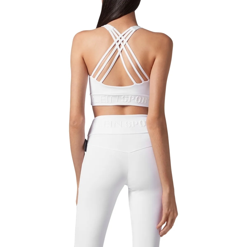 Plein Sport Top Sport Bh weiss(Image 2)