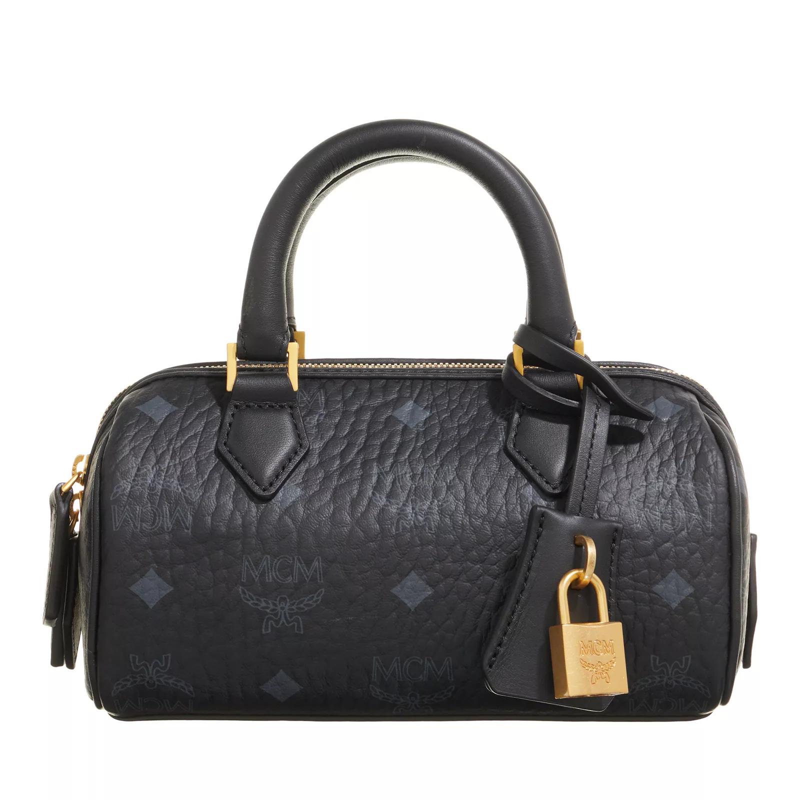 MCM Bowling Bag - Ella Vi Boston Mini - Gr. unisize - in Schwarz - für Damen