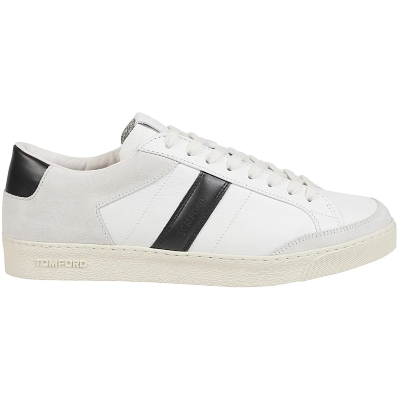 Tom Ford Low-Top-Sneaker Blake Low Top Sneakers White weiß