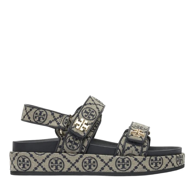 Tory Burch Sandalen Kira Sport Sandals With Adjustable Straps Grey