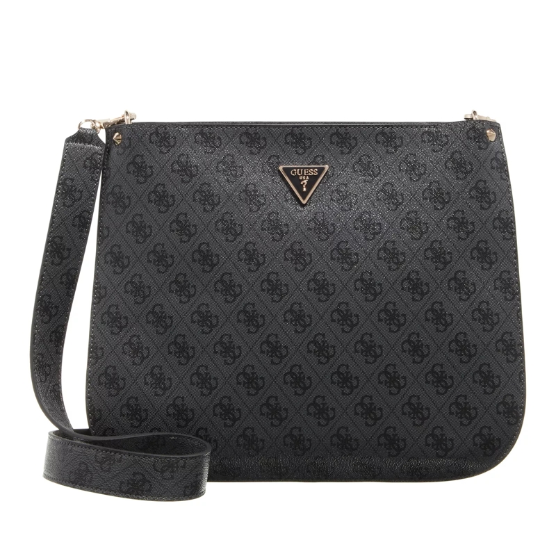 Guess Crossbody Bag Meridian Shoulder Bag Coal Logo