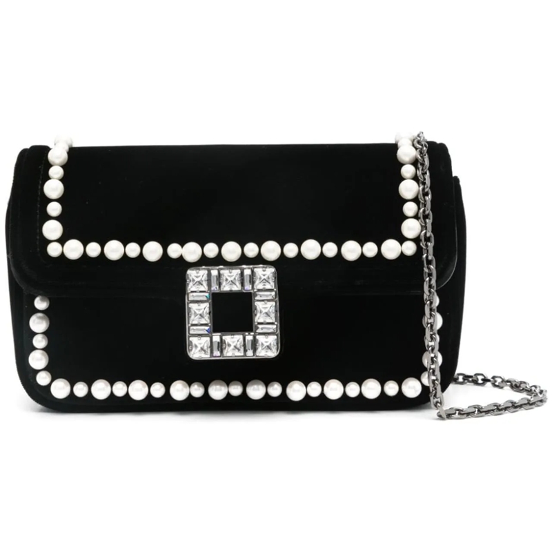 Roger Vivier Clutch Bags Black schwarz