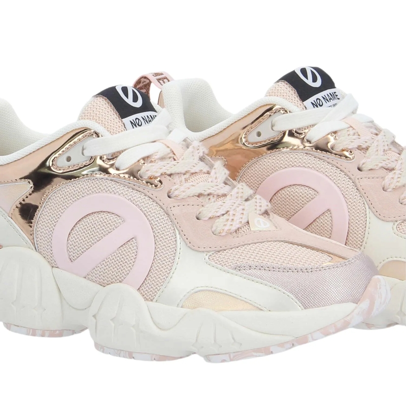 No Name Lage-top sneaker Krazee Runner W Pink/mercure/pink(Image 5)