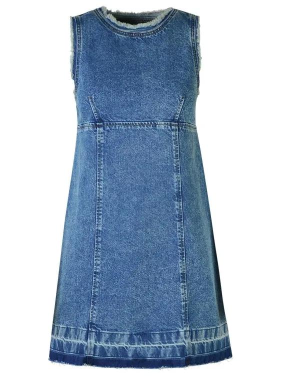 Moschino - Jeans%27 Polyester Blend Dress - Größe M - blau