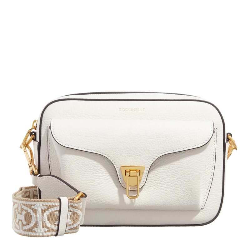 Coccinelle Crossbody Bag Coccinelle Beat Soft Ribb Blanco