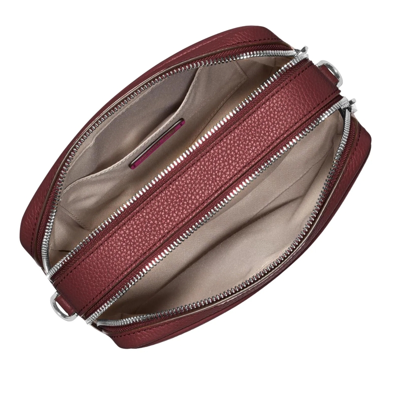 MICHAEL Michael Kors Crossbody Bag Md Dblzp Chn Camera Xbody Oxblood(Image 2)