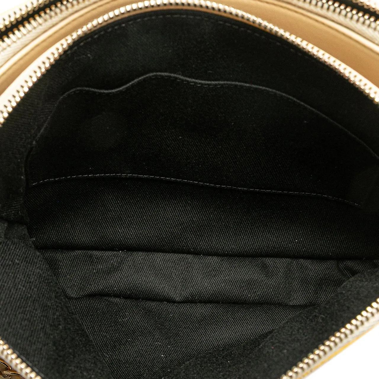 Thumbnail - Chanel Hobo Bags - Quilted Patent Chain Double Zip Crossbody - Gr. unisize - in Gelb - für Damen