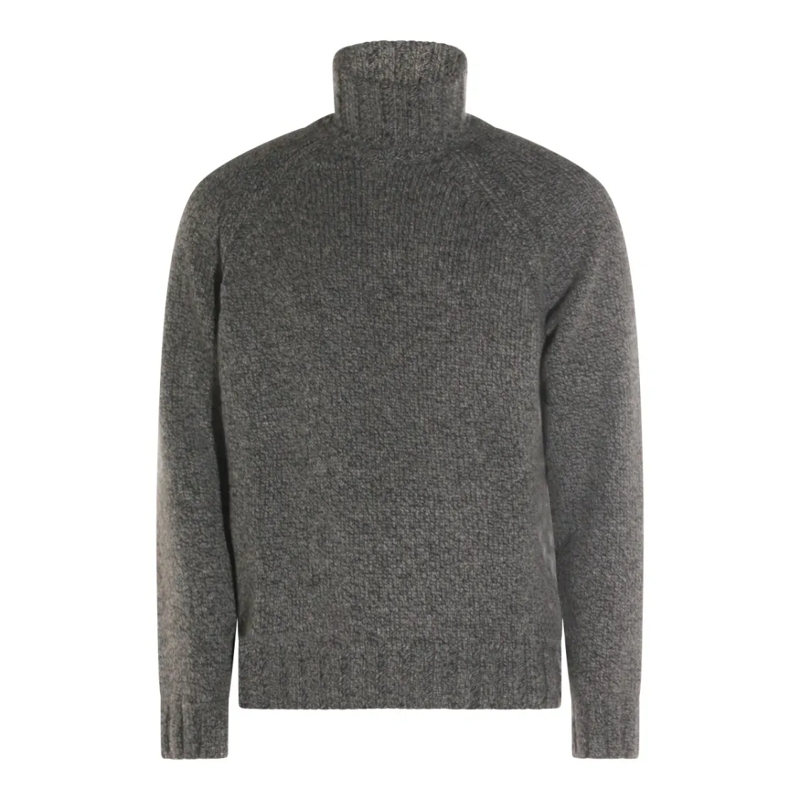 Zegna Pullover Dark Grey Cashmere Knitwear Grey