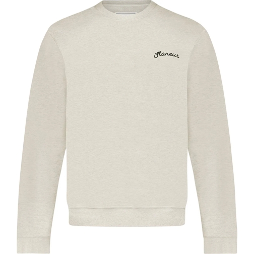 Flâneur  Signature Sweater Heather Cool Grey grau