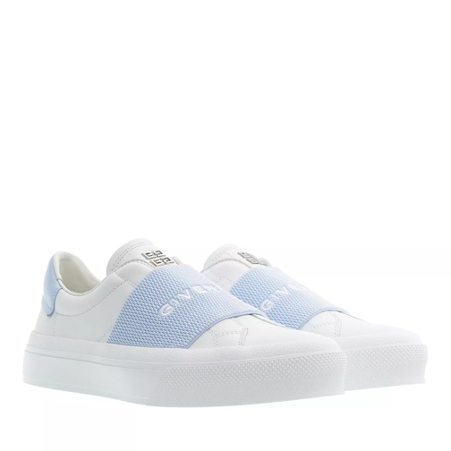 Givenchy City Sport Sneaker Leather White/Blue Slip-On Sneaker