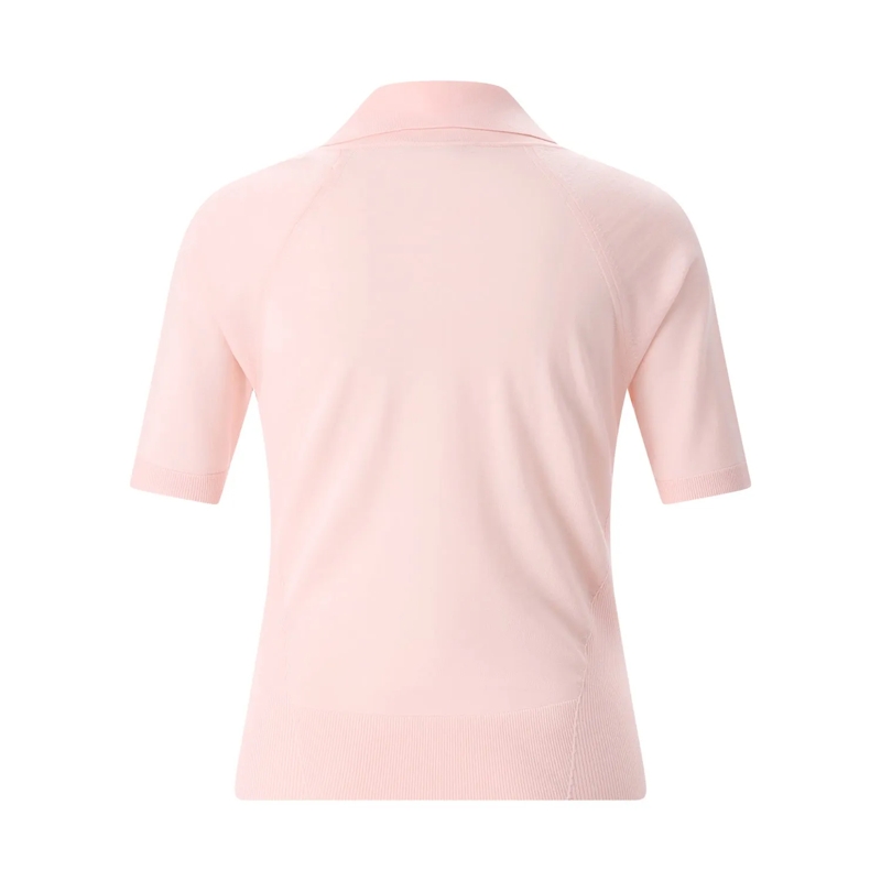 Givenchy Polohemd Poloshirt aus Wolle pink(Image 3)