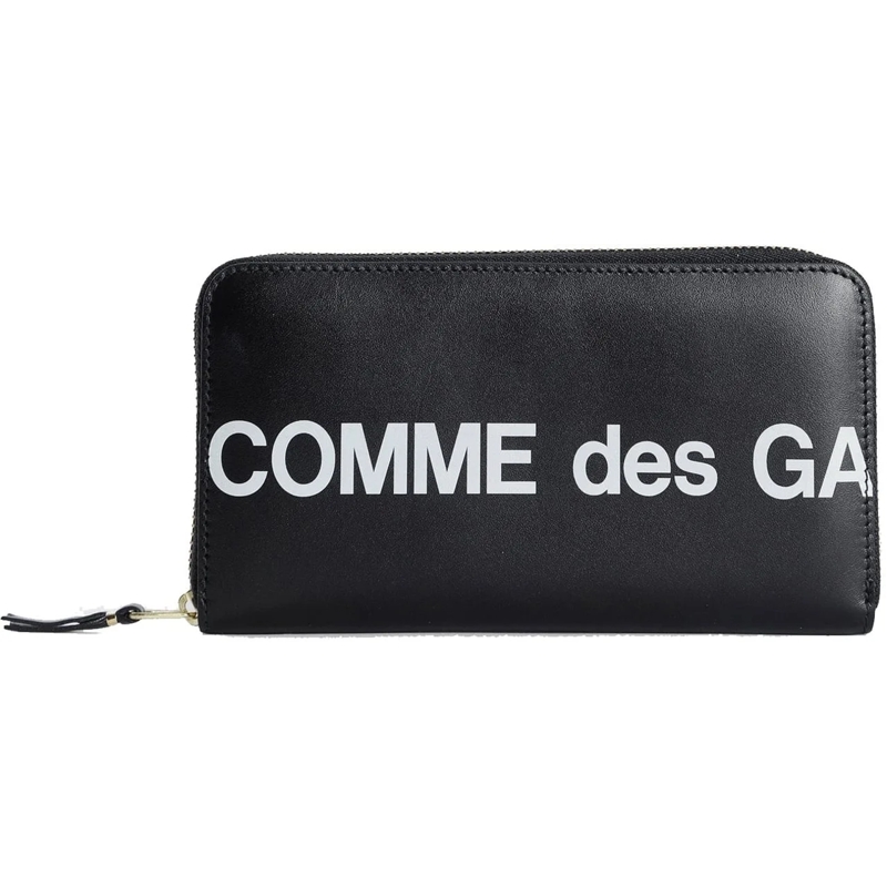 Comme des Garcons T-Shirt Comme des Garcons Logo Wallet schwarz