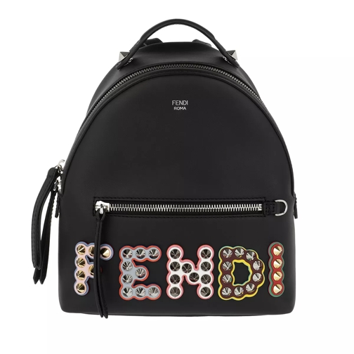 Fendi Mini Backpack Studded Black Rucksack
