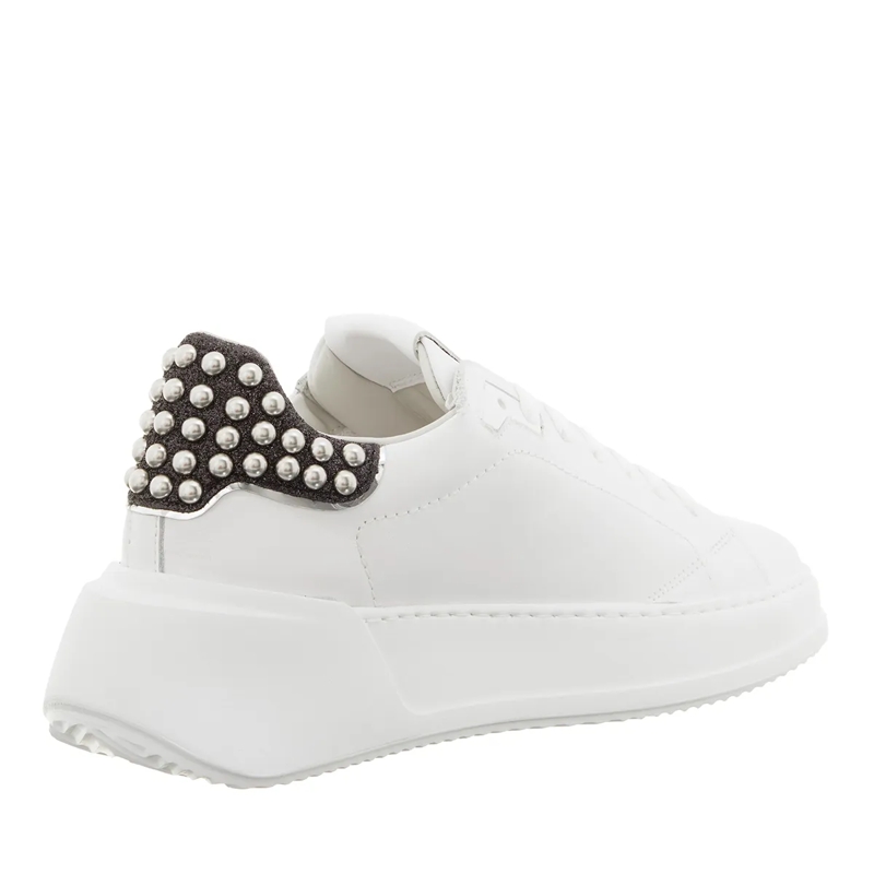 Philippe Model Low-Top-Sneaker Tres Temple Low Woman Veau Goujons_Noir Noir(Image 3)