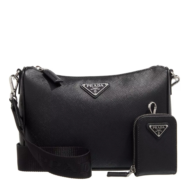 Prada Crossbody Bag Saffiano Leather Black Crossbody Bag