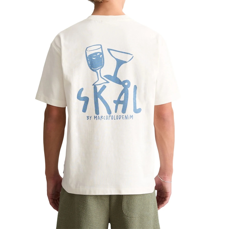 Marc O´Polo Hemd Herren T-Shirt von Marc O'Polo Denim. In schwerer  weiss(Image 3)