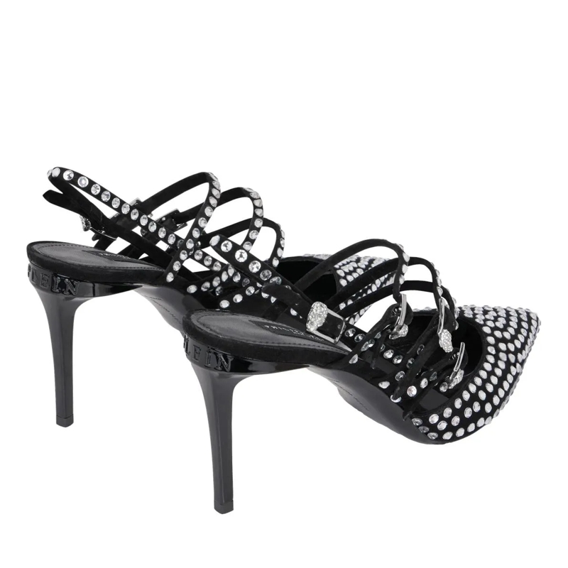 Philipp Plein Pumps Zeigen Sie Ihre modische Seite mit diesen Sling-Ba schwarz(Image 3)