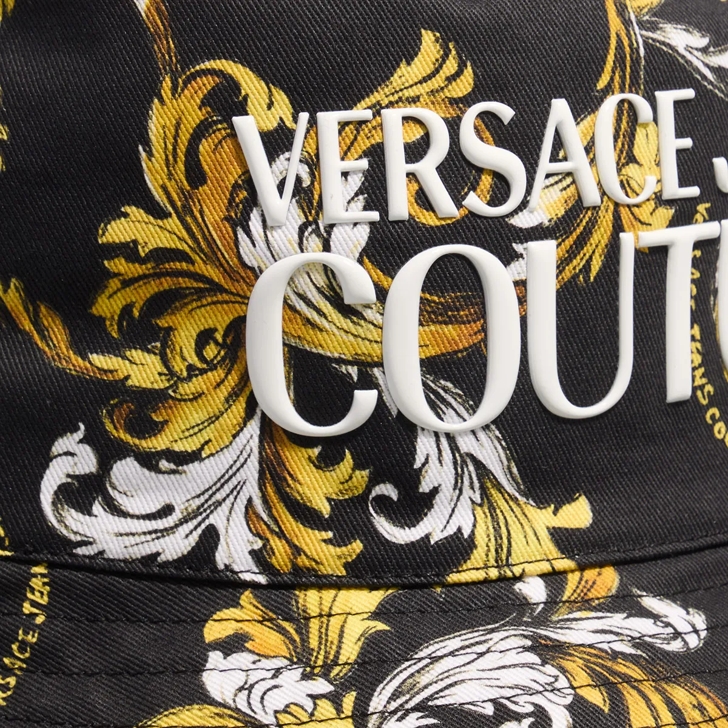 帽子 VERSACE JEANS COUTURE Bucket Hat Kapelusz Versace Jeans Couture Bucket 73VAZK02 Czarny